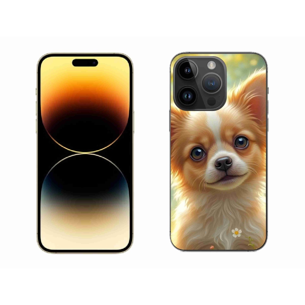Zselés borítás mmCase iPhone 14 Pro Max készülékhez - Chihuahua 5