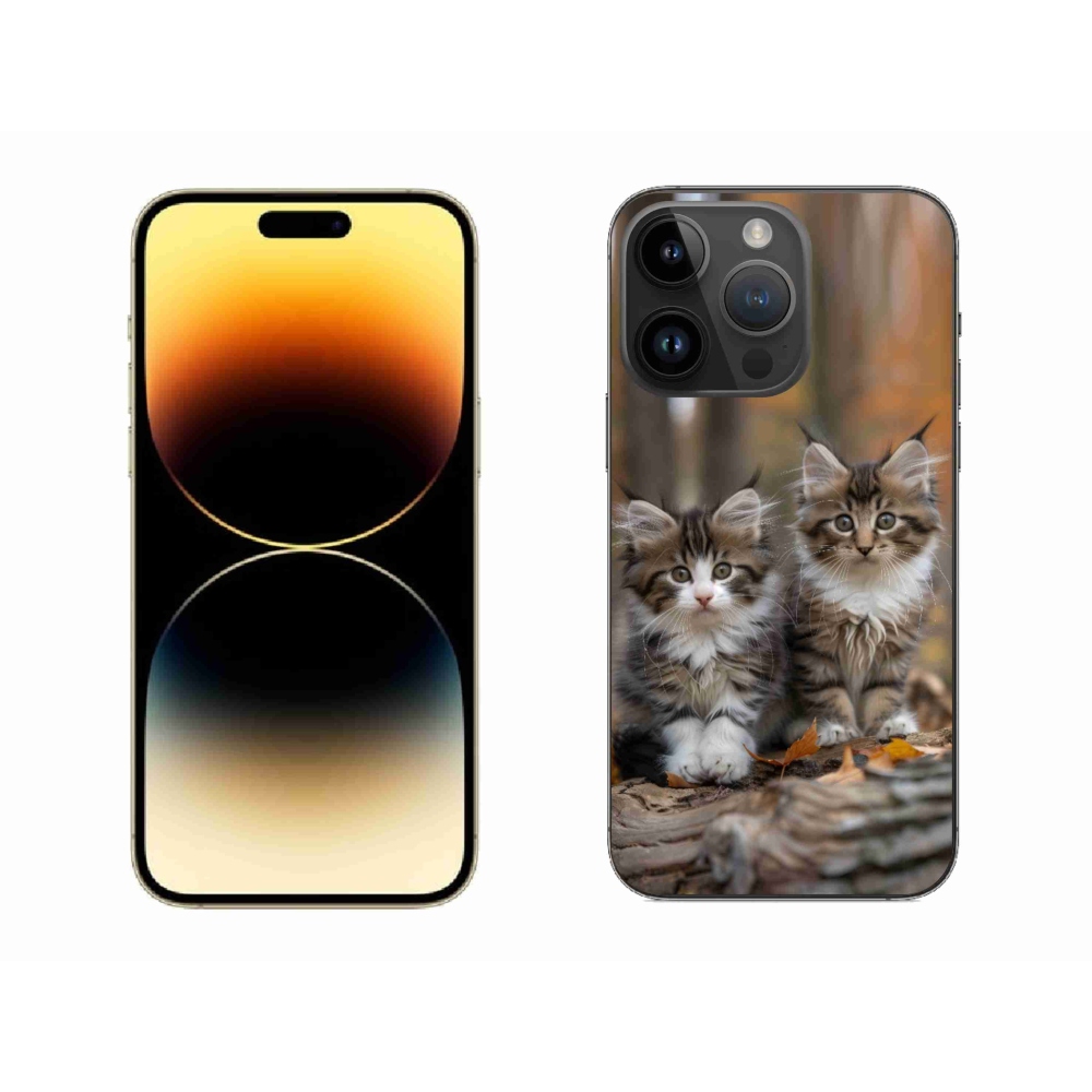 mmCase gél tok az iPhone 14 Pro Max-hoz – macska-duó 3