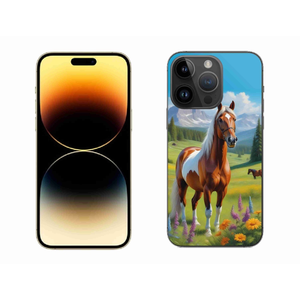 mmCase gél tok az iPhone 14 Pro Max-hoz – ló a réten