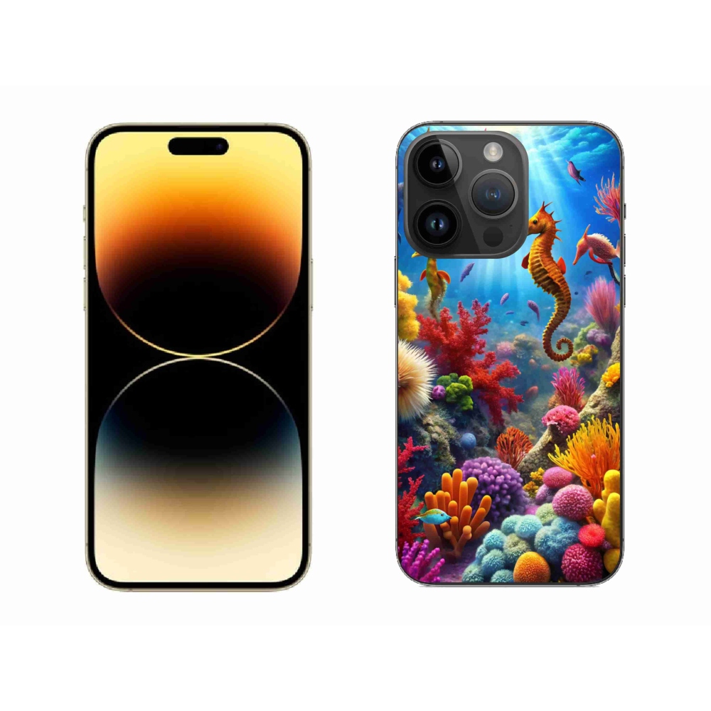 Zselés borítás mmCase iPhone 14 Pro Max készülékhez - Sea World 3