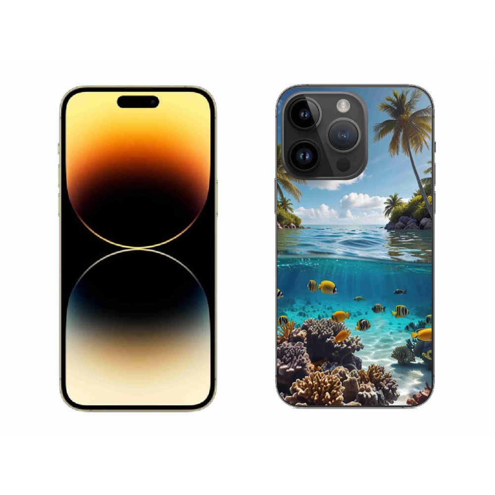 Zselés borítás mmCase iPhone 14 Pro Max készülékhez - Sea World 4