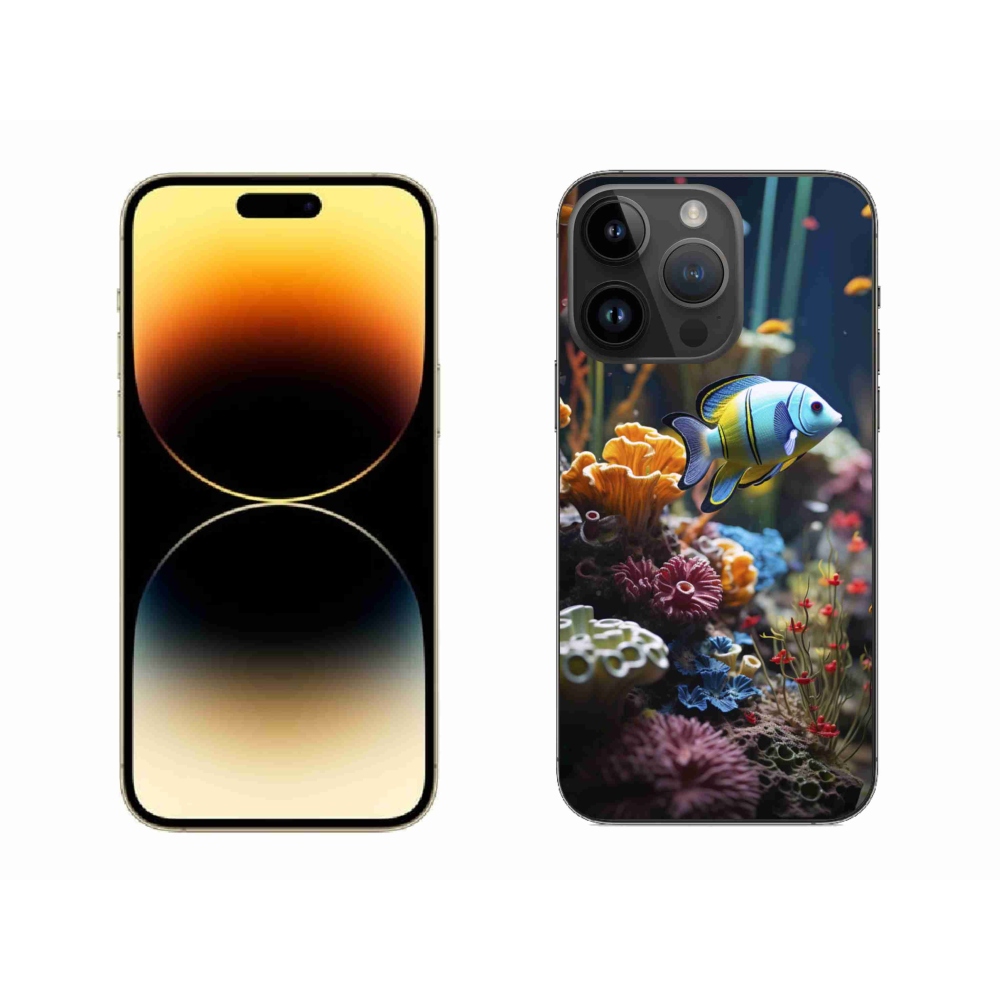 Zselés borítás mmCase iPhone 14 Pro Max készülékhez - Sea World 5