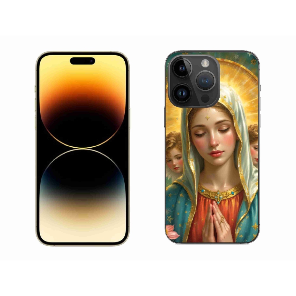 Gél borítás mmCase iPhone 14 Pro Max készülékhez - Vallási motívum 3