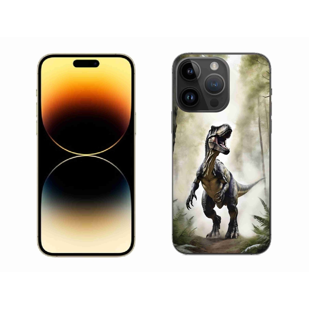 mmCase gél tok az iPhone 14 Pro Max-hoz – dühös T-Rex