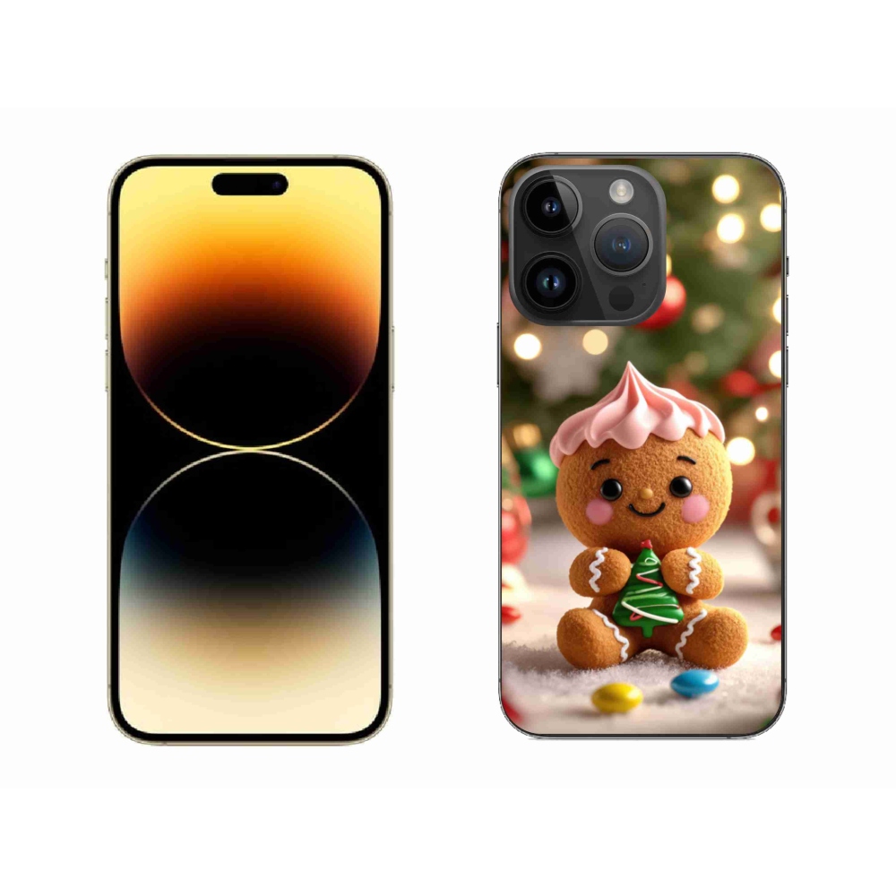 Gél védőburkolat mmCase iPhone 14 Pro Max készülékhez - mézeskalács