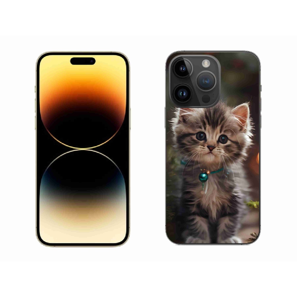 mmCase gél tok az iPhone 14 Pro Max-hoz – aranyos cica 11