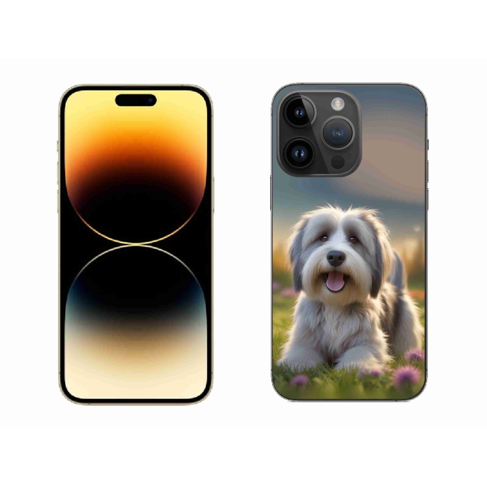 mmCase gél tok az iPhone 14 Pro Max-hoz – aranyos havannai kutyus