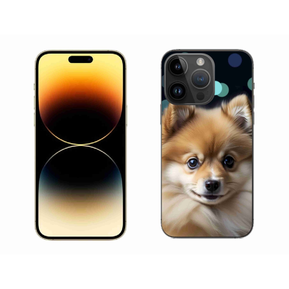 mmCase gél tok az iPhone 14 Pro Max-hoz – aranyos pomerániai