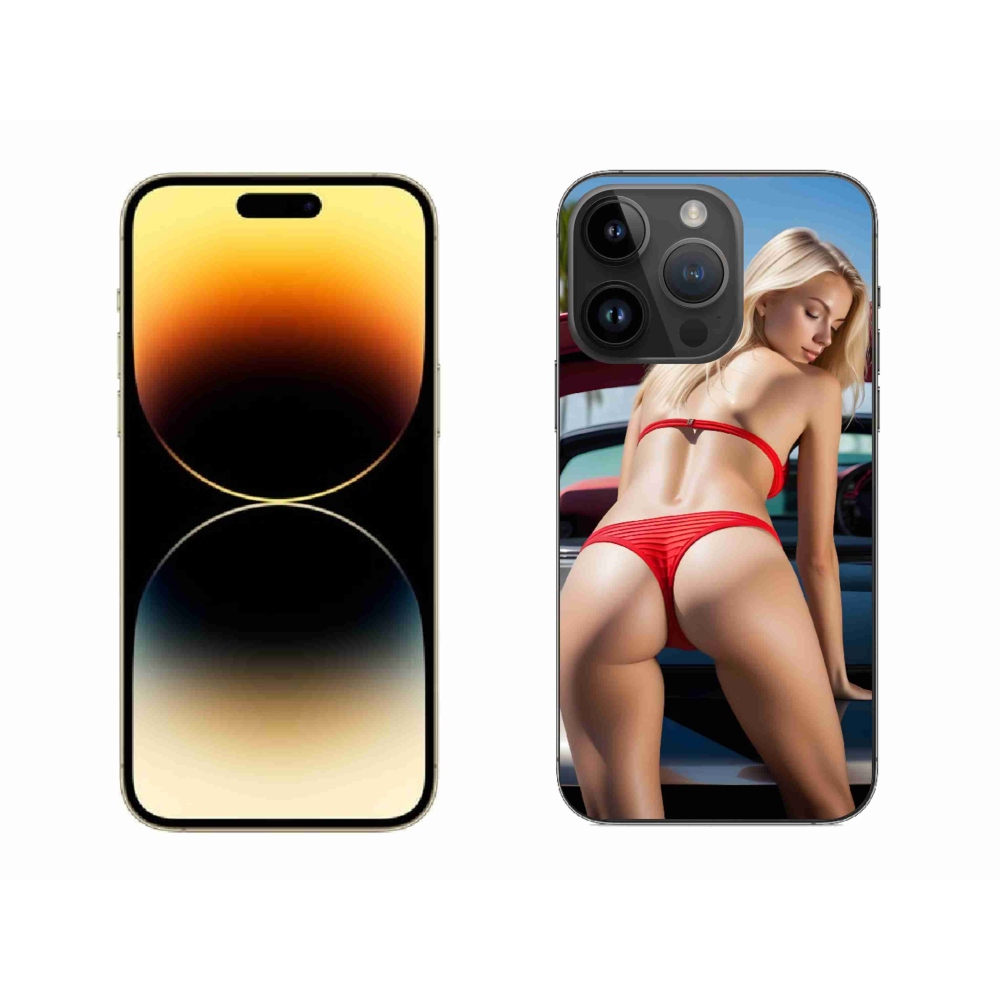 mmCase gél tok az iPhone 14 Pro Max-hoz – szexi nő 2