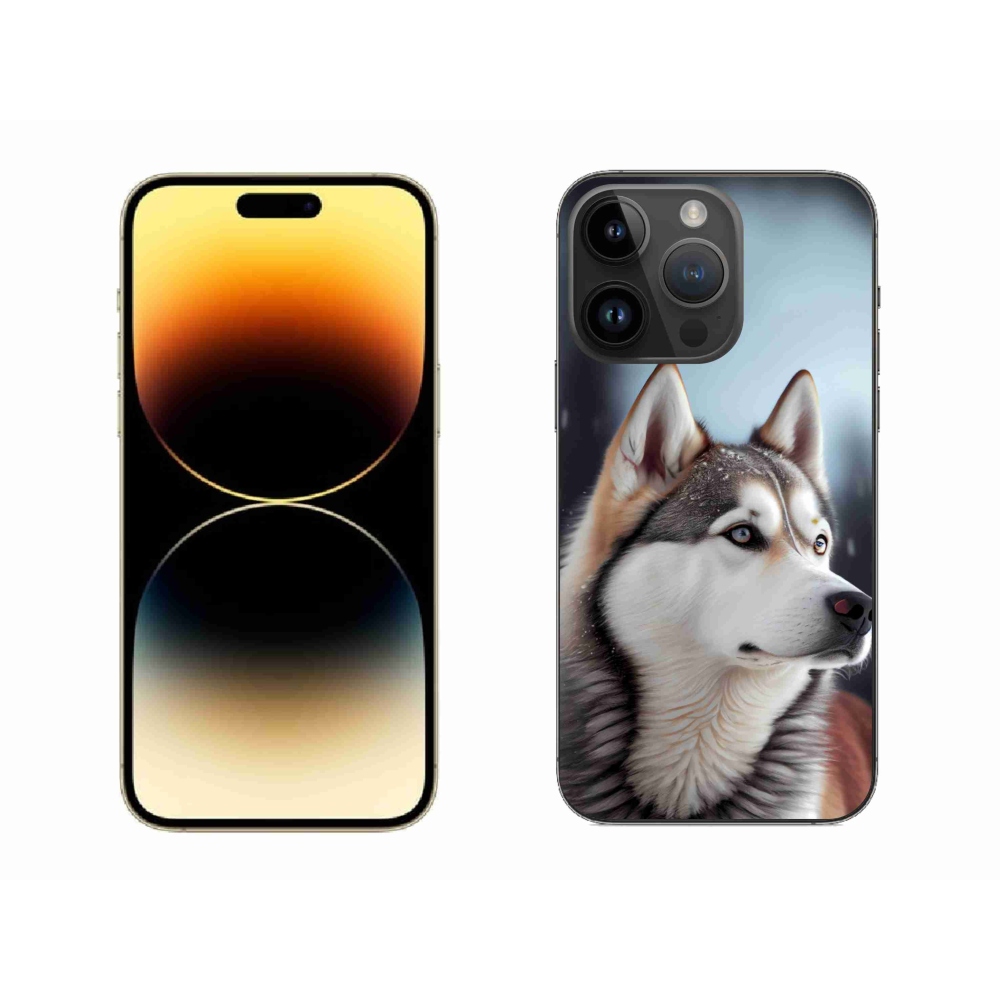 mmCase gél tok az iPhone 14 Pro Max-hoz – szibériai husky