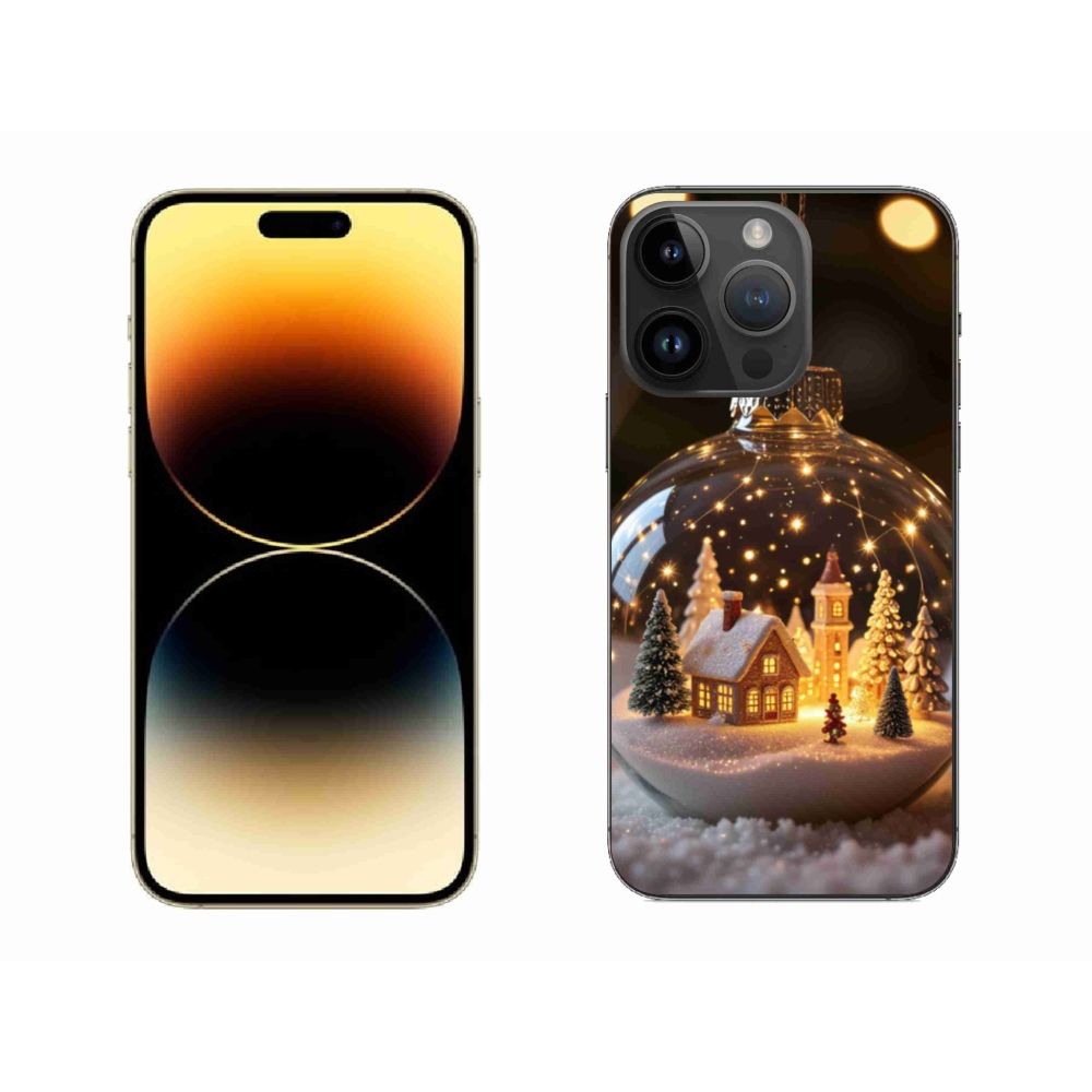 Gél borítás mmCase iPhone 14 Pro Max készülékhez - Karácsonyi gömb 3