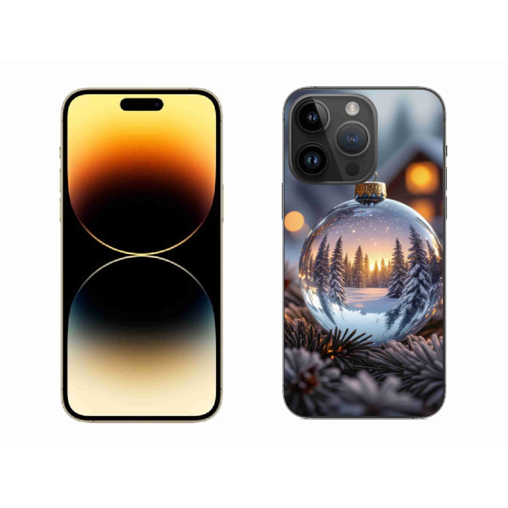 Gél borítás mmCase iPhone 14 Pro Max készülékhez - Karácsonyi dekoráció