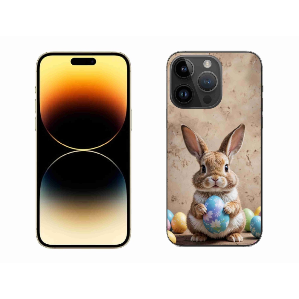 mmCase gél tok az iPhone 14 Pro Max-hoz – húsvéti nyuszi