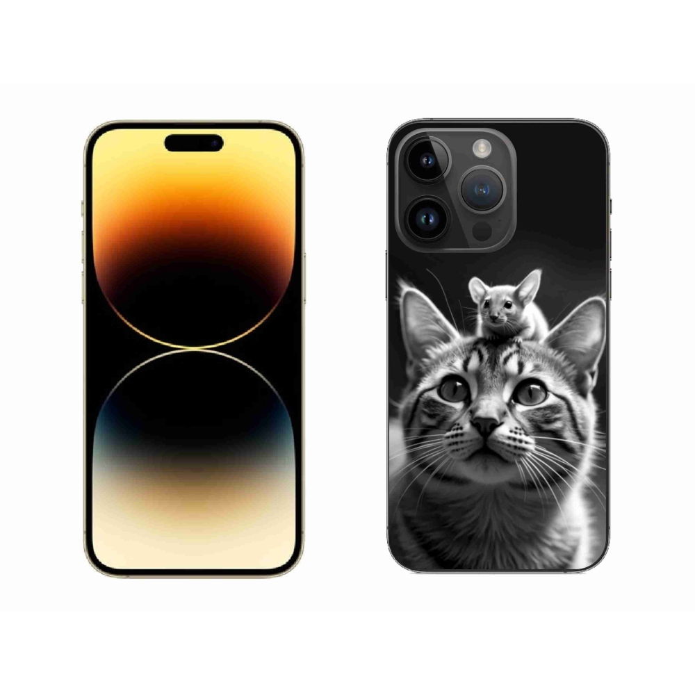 Gél borítás mmCase iPhone 14 Pro Max készülékhez - Állati barátság 2