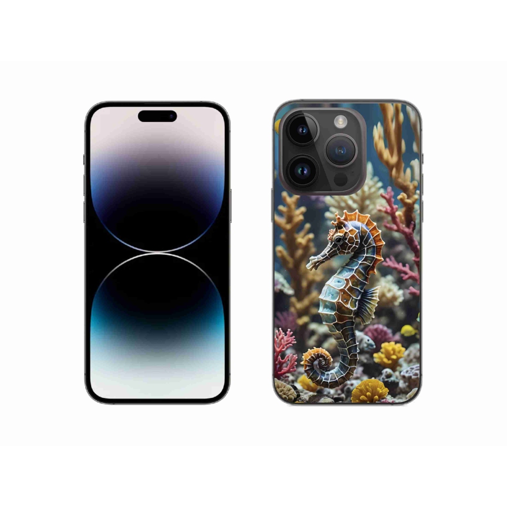 mmCase gél tok az iPhone 14 Pro-hoz – tengeri csikóhal 2