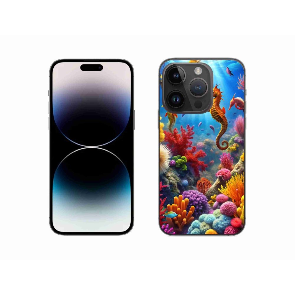 Zselés borítás mmCase iPhone 14 Pro készülékhez - Sea World 3