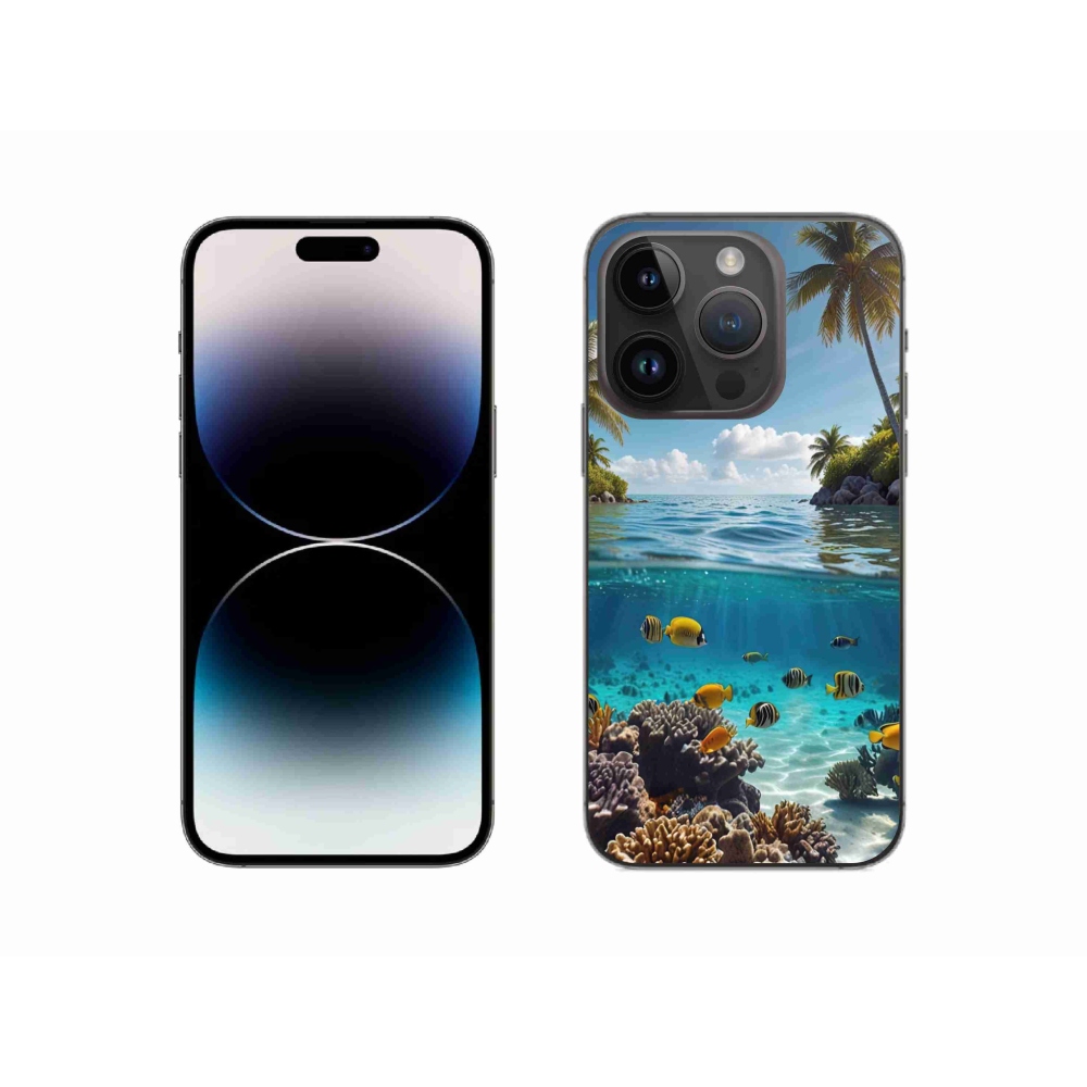 Zselés borítás mmCase iPhone 14 Pro készülékhez - Sea World 4