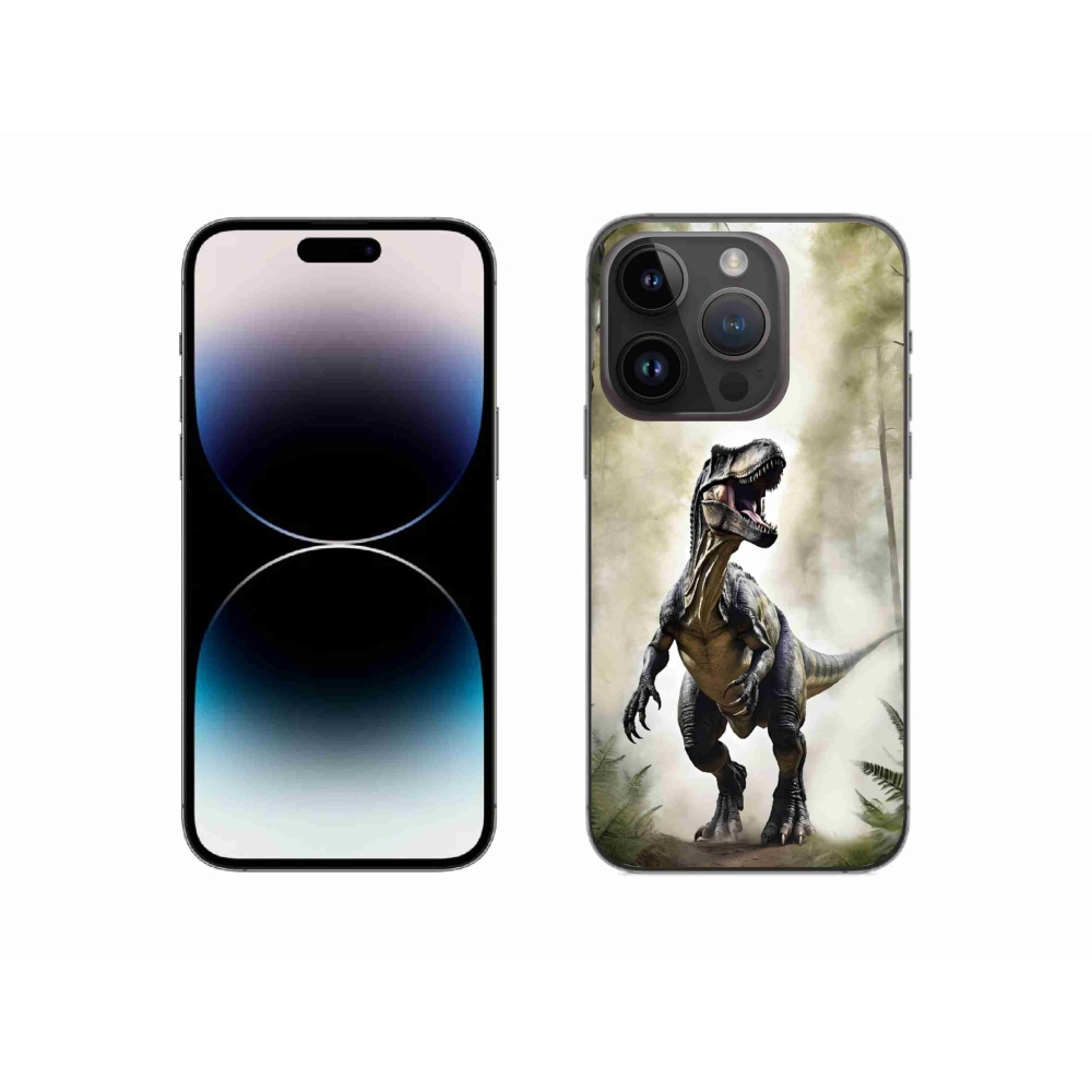 mmCase gél tok az iPhone 14 Pro-hoz – dühös T-Rex