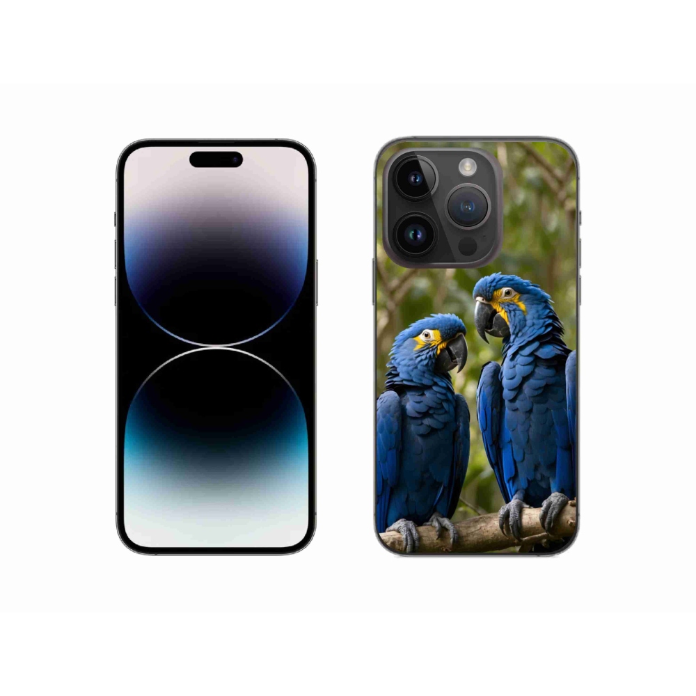 mmCase gél tok az iPhone 14 Pro-hoz – papagáj-duó
