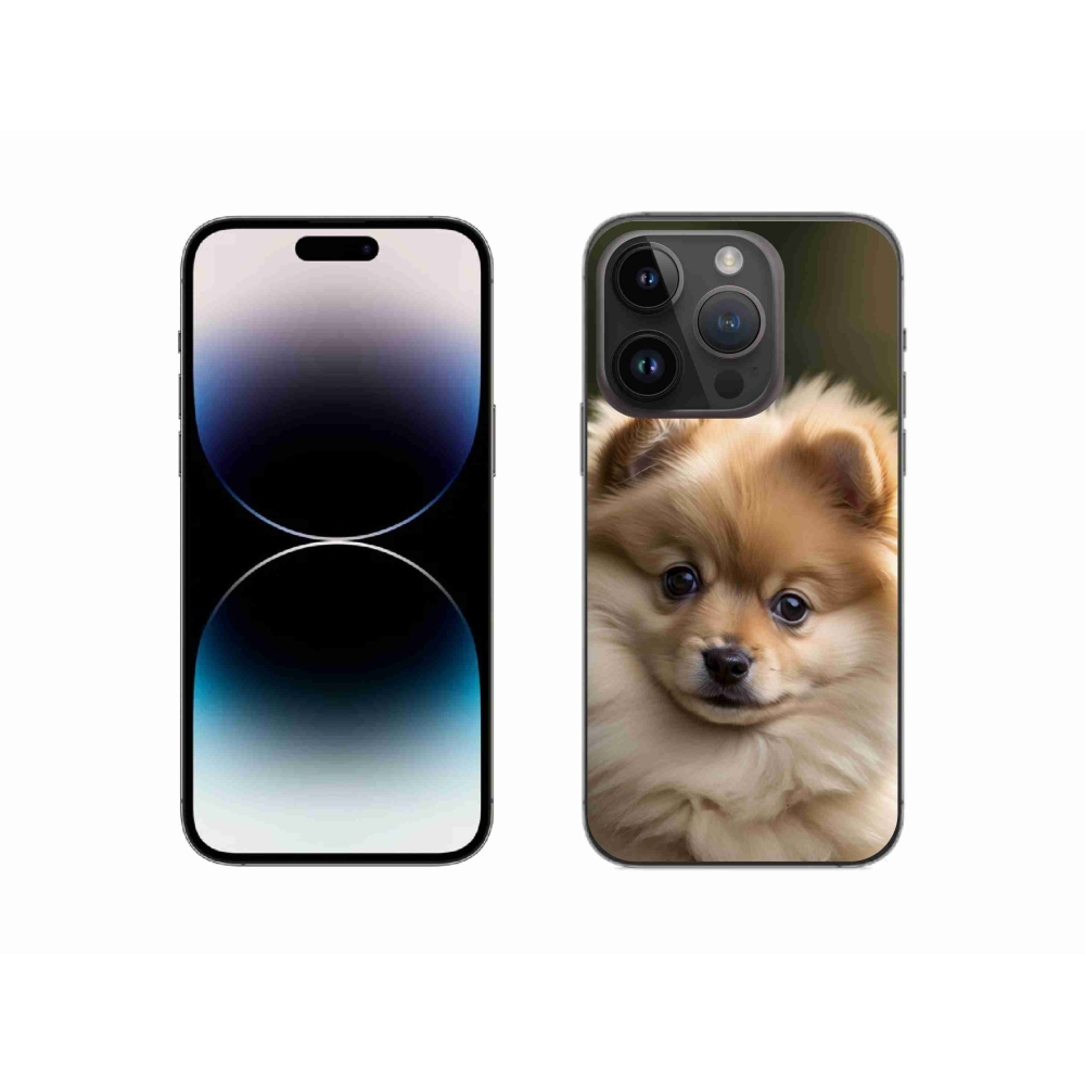 mmCase gél tok az iPhone 14 Pro-hoz – aranyos pomerániai 2