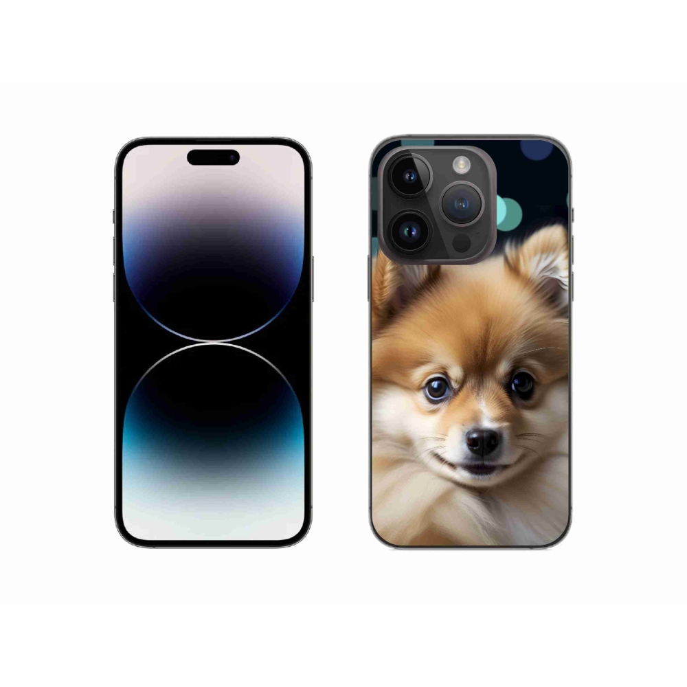mmCase gél tok az iPhone 14 Pro-hoz – aranyos pomerániai