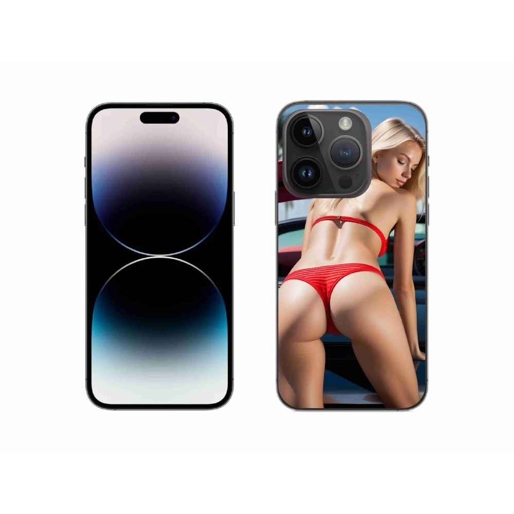 mmCase gél tok az iPhone 14 Pro-hoz – szexi nő 2