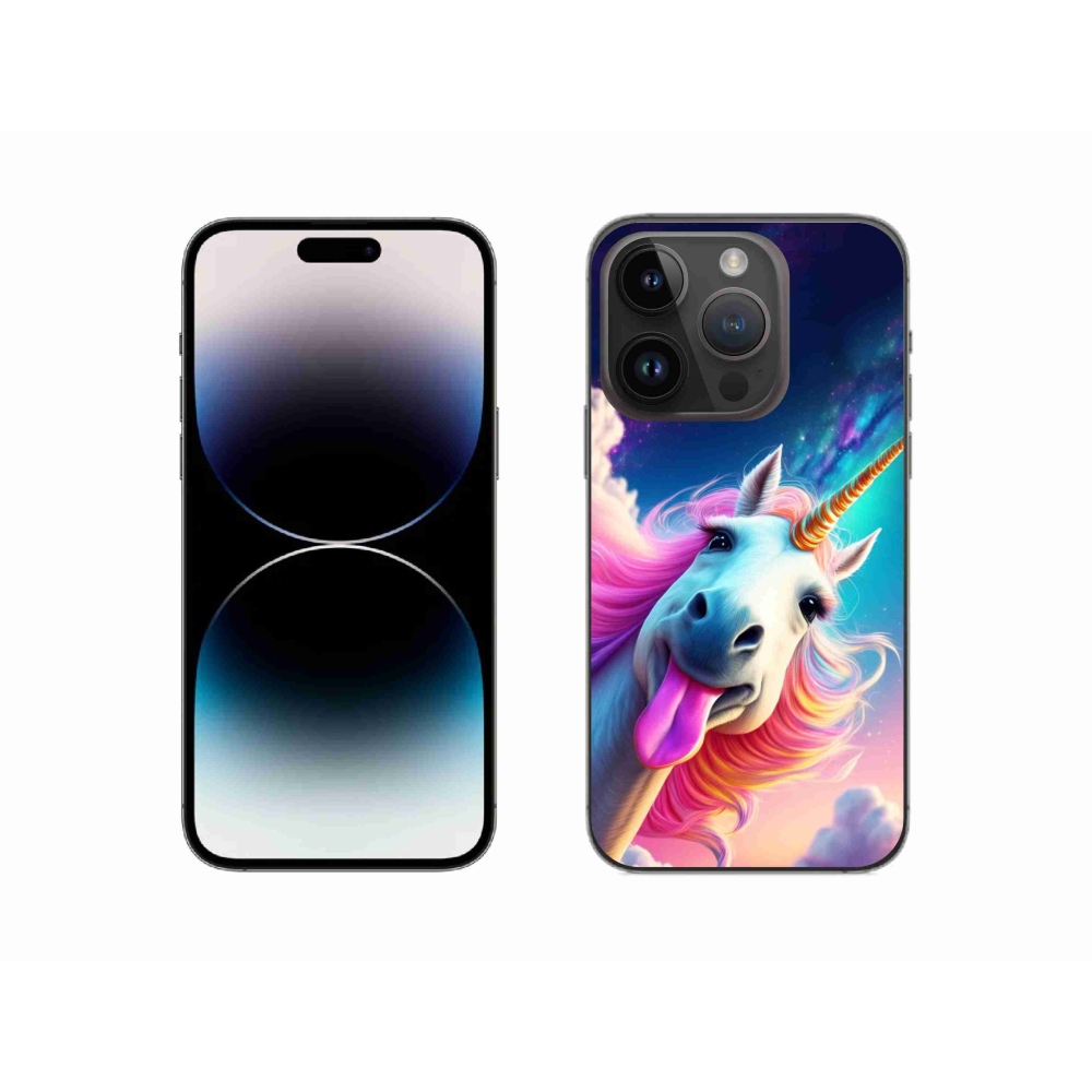 mmCase gél tok az iPhone 14 Pro-hoz – őrült egyszarvú