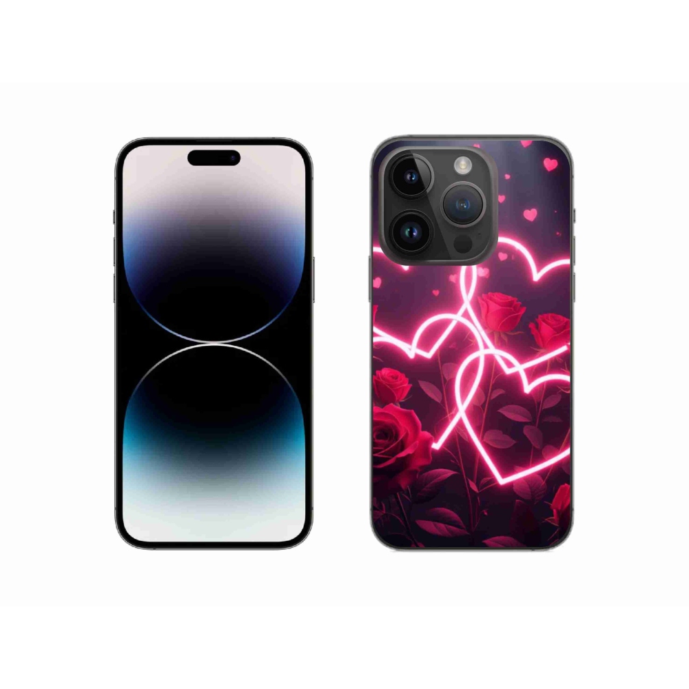 Gél borítás mmCase iPhone 14 Pro készülékhez - Szerelem szíve