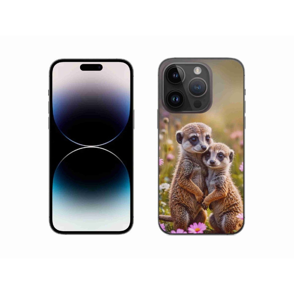 mmCase gél tok az iPhone 14 Pro-hoz – szurikáta-duó