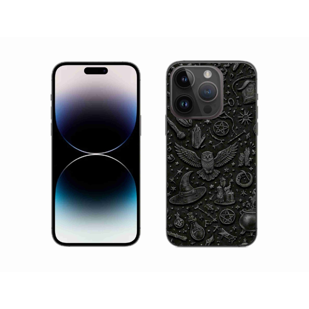 mmCase gél tok az iPhone 14 Pro-hoz – sötét varázslatos világ