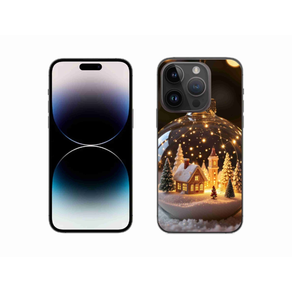 Gél borítás mmCase iPhone 14 Pro készülékhez - Karácsonyi gömb 3