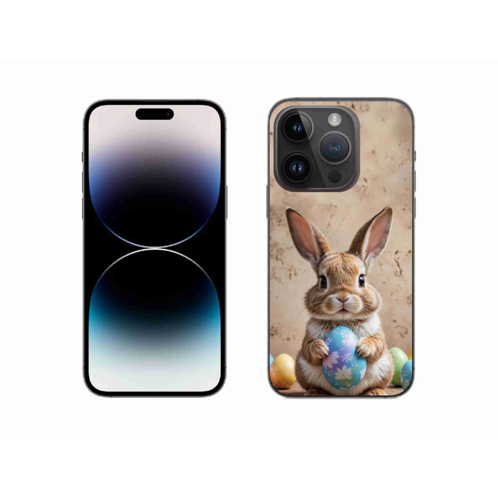 mmCase gél tok az iPhone 14 Pro-hoz – húsvéti nyuszi