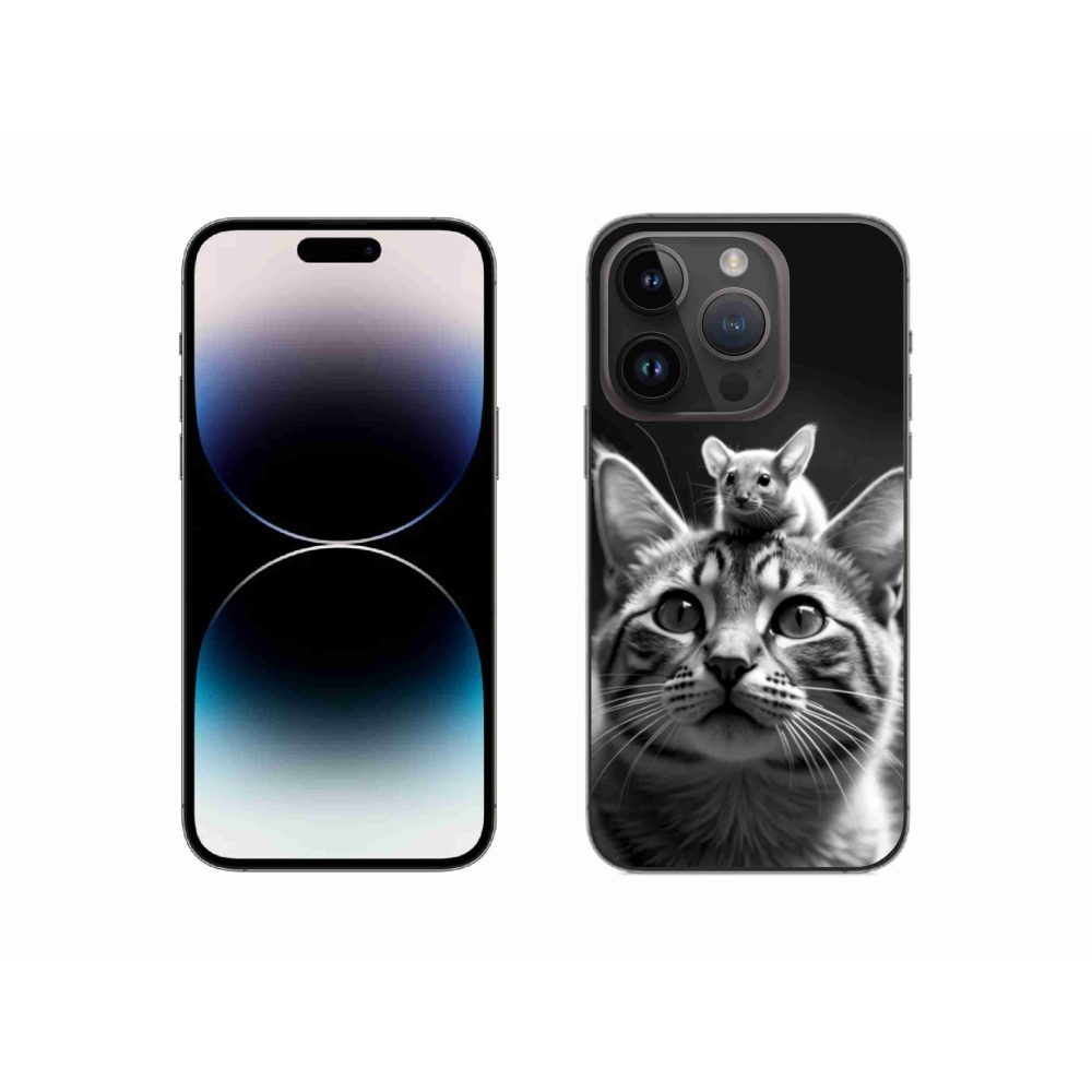 Gél borítás mmCase iPhone 14 Pro készülékhez - Állati barátság 2