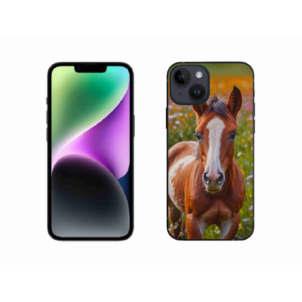 mmCase gél tok az iPhone 14-hez – aranyos csikó