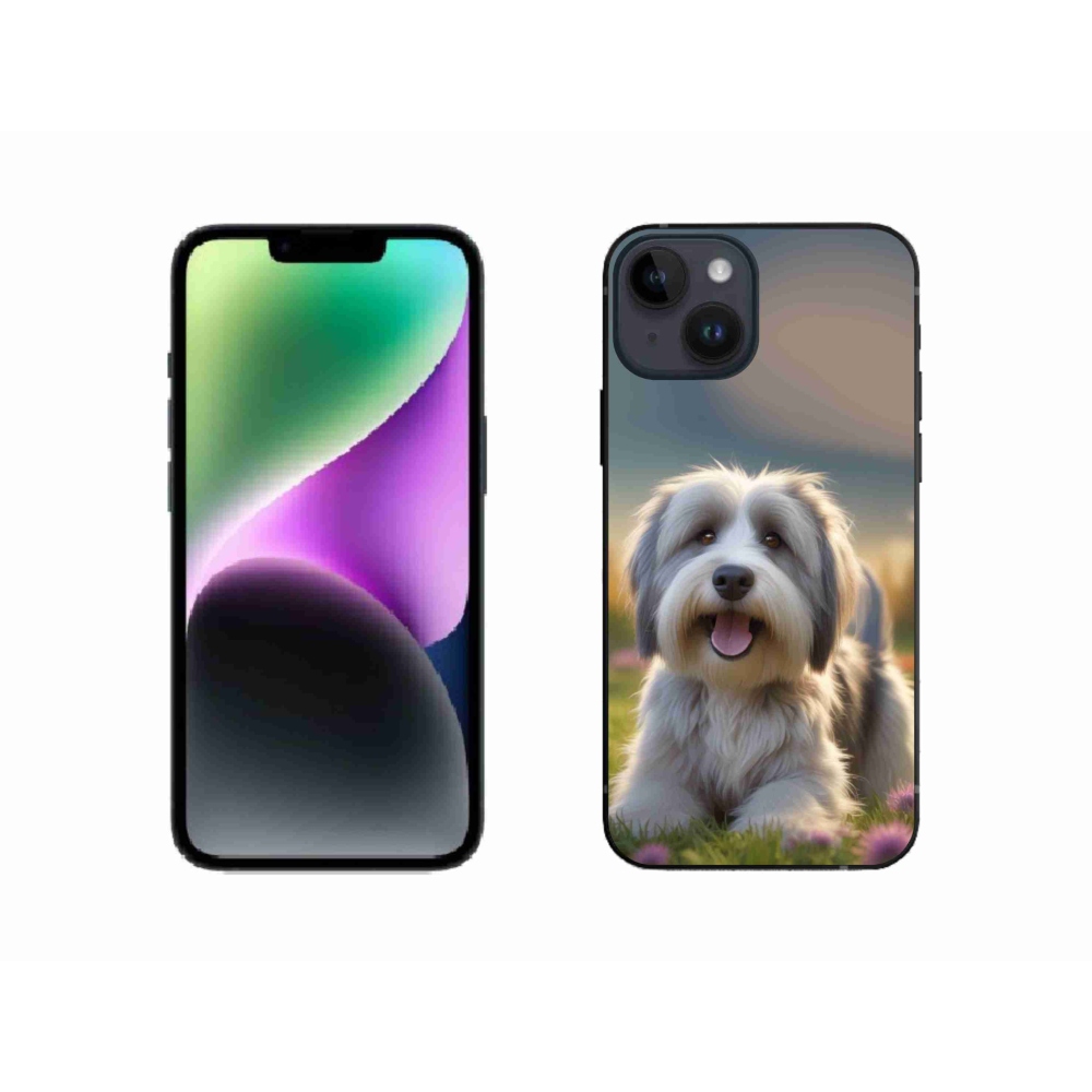 mmCase gél tok az iPhone 14-hez – aranyos havannai kutyus