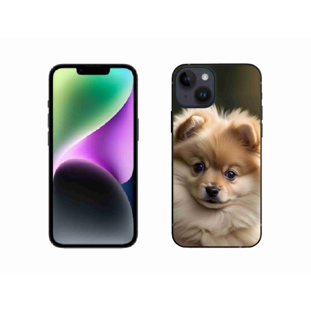 mmCase gél tok az iPhone 14-hez – aranyos pomerániai 2