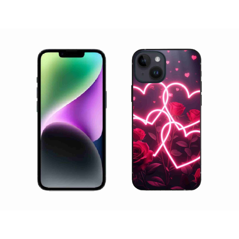 Gél borítás mmCase iPhone 14 készülékhez - Szerelem szíve