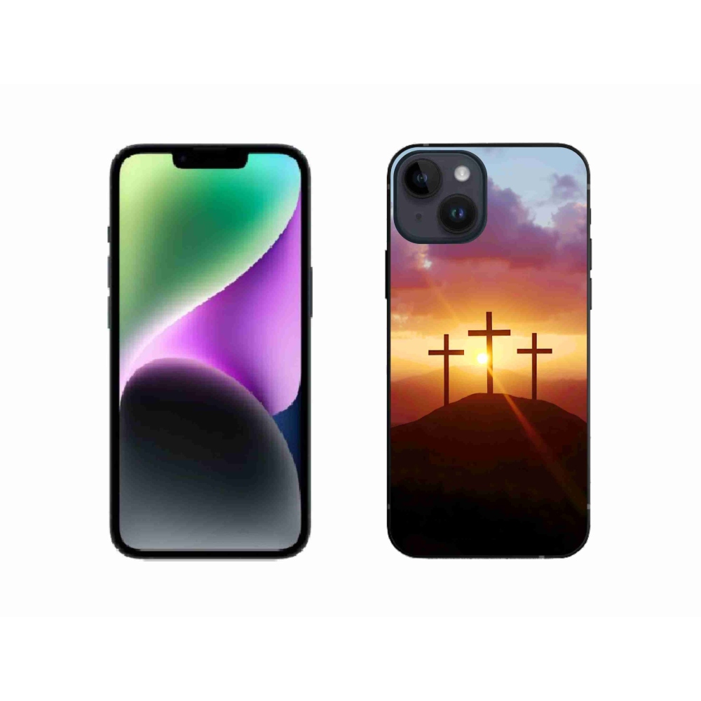Gél borítás mmCase iPhone 14 készülékhez - három kereszt