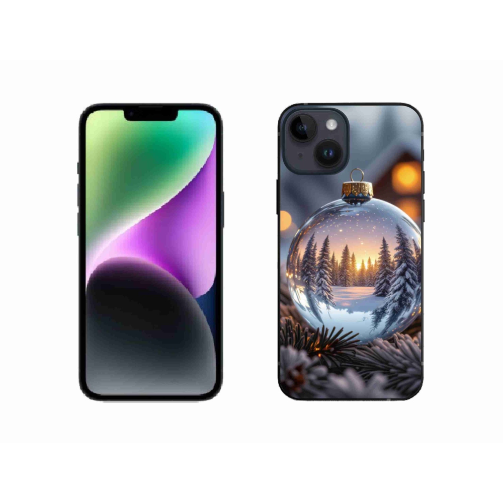 Gél borítás mmCase iPhone 14 készülékhez - Karácsonyi dekoráció