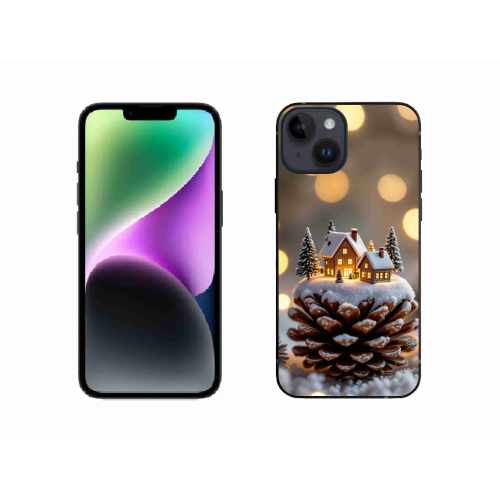 mmCase gél tok az iPhone 14-hez – téli falu