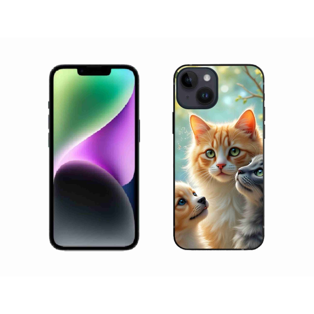 Gél borítás mmCase iPhone 14 készülékhez - állatbarátság 2