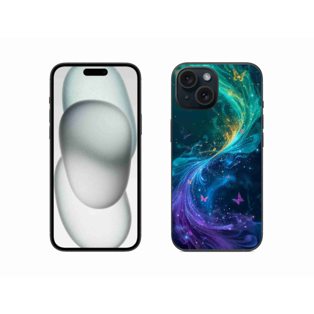 Zselés borítás mmCase iPhone 15 - absztrakt motívum 31