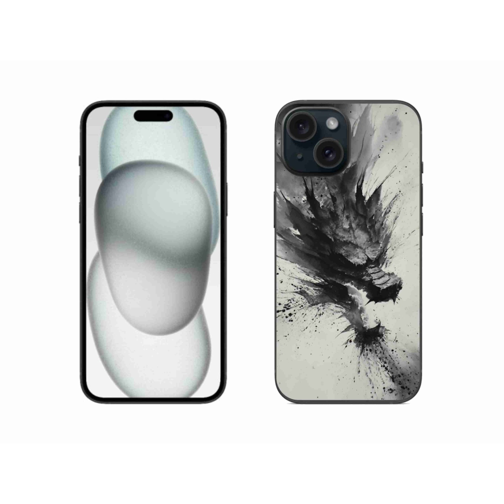 Zselés borítás mmCase iPhone 15-hez - absztrakt motívum 32