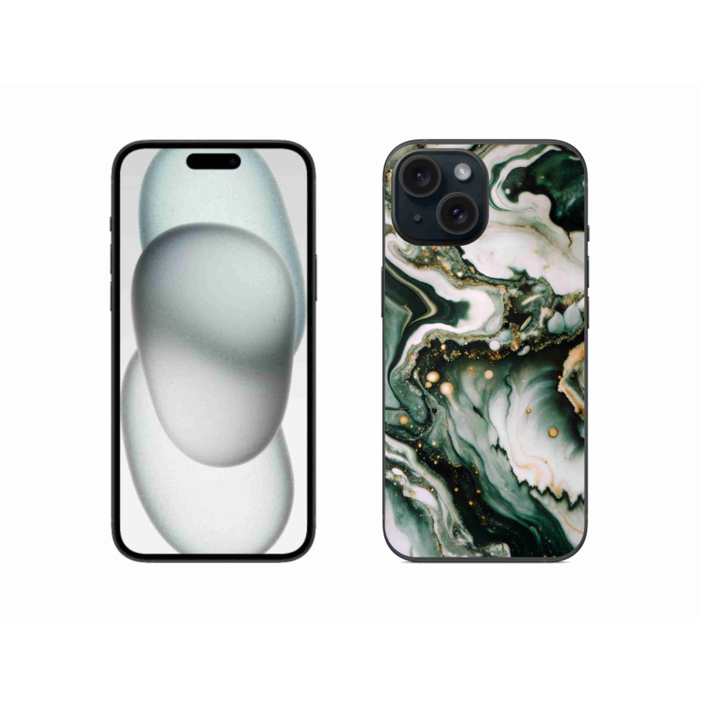 Zselés borítás mmCase iPhone 15-hez - absztrakt motívum 38