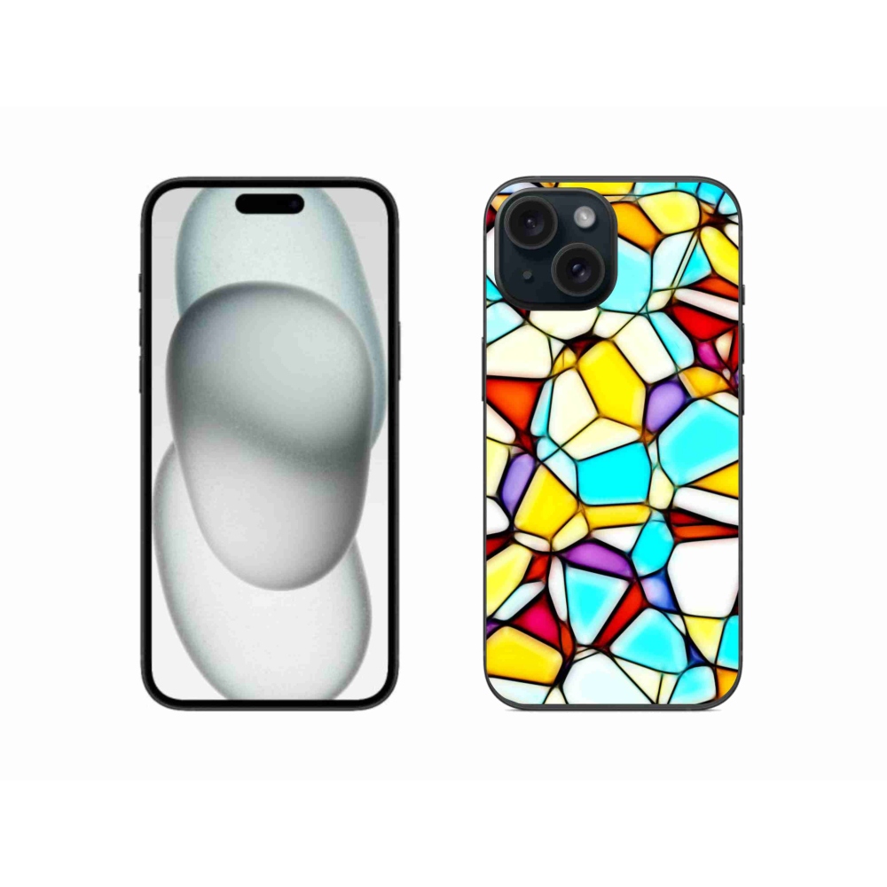 Gél borítás mmCase iPhone 15 - absztrakt motívum 40