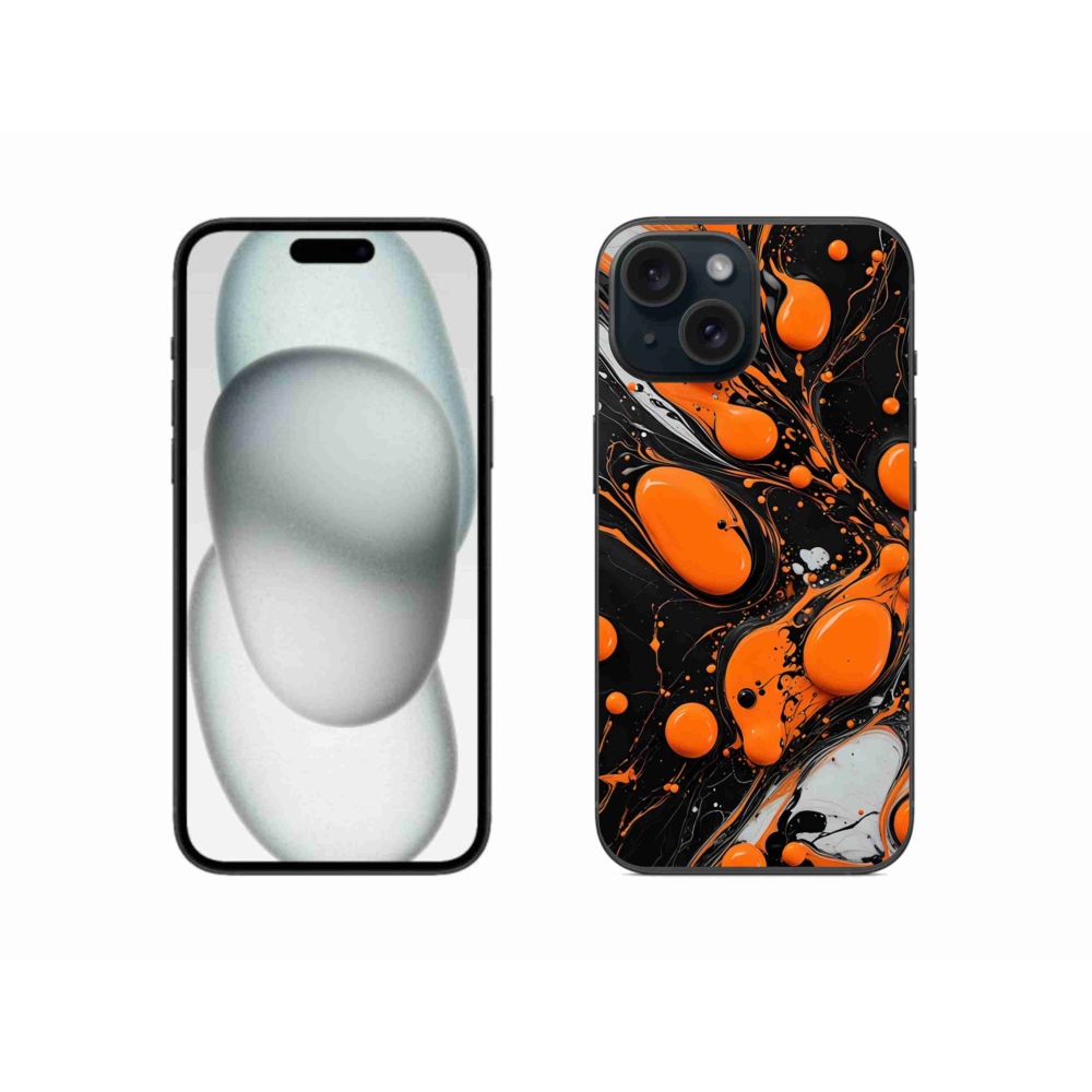 Gél borítás mmCase iPhone 15 készülékhez - absztrakt motívum 41
