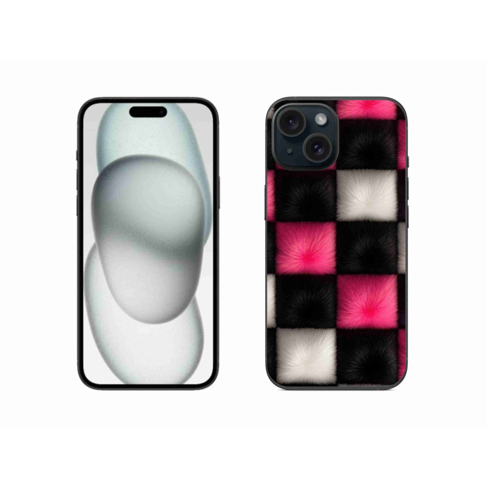 Zselés borítás mmCase iPhone 15 készülékhez - absztrakt motívum 44