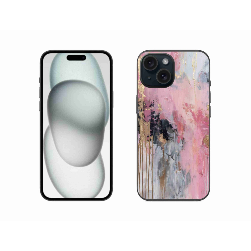 Gél borítás mmCase iPhone 15 - absztrakt motívum 49