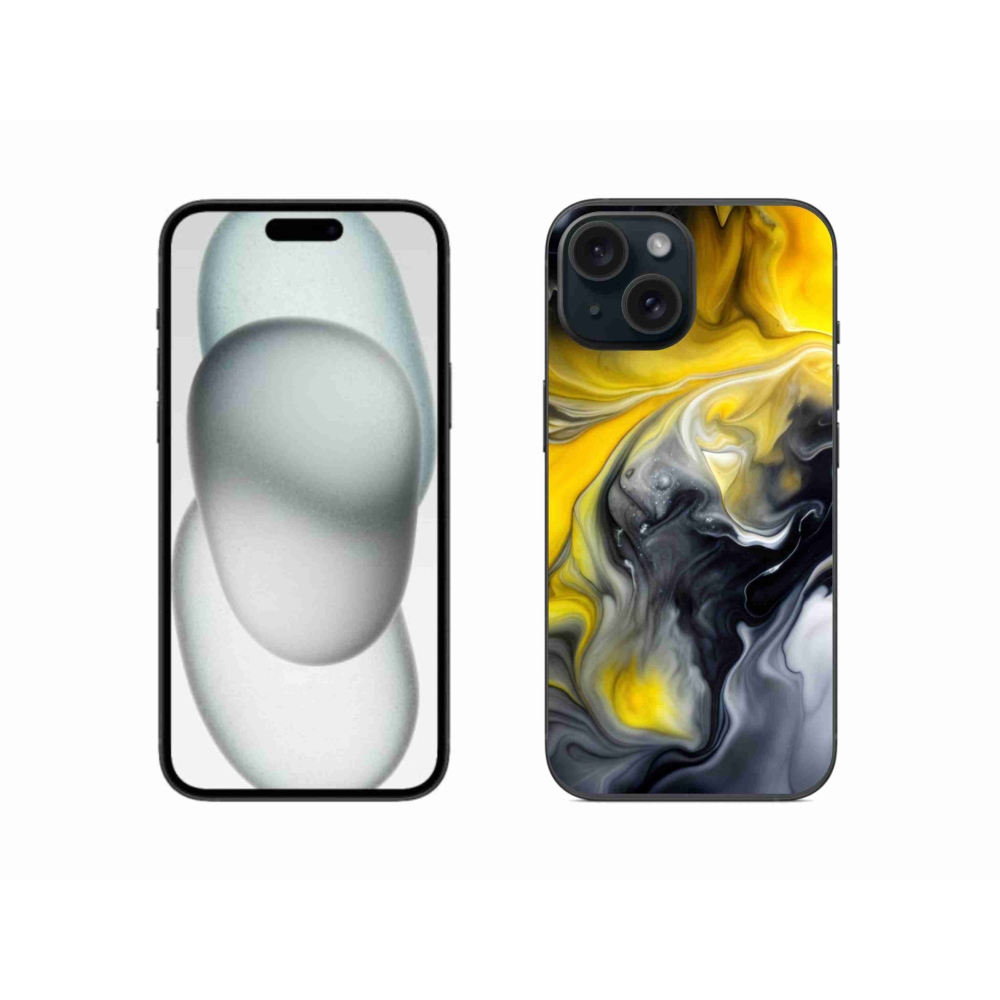 Zselés borítás mmCase iPhone 15 - absztrakt motívum 60