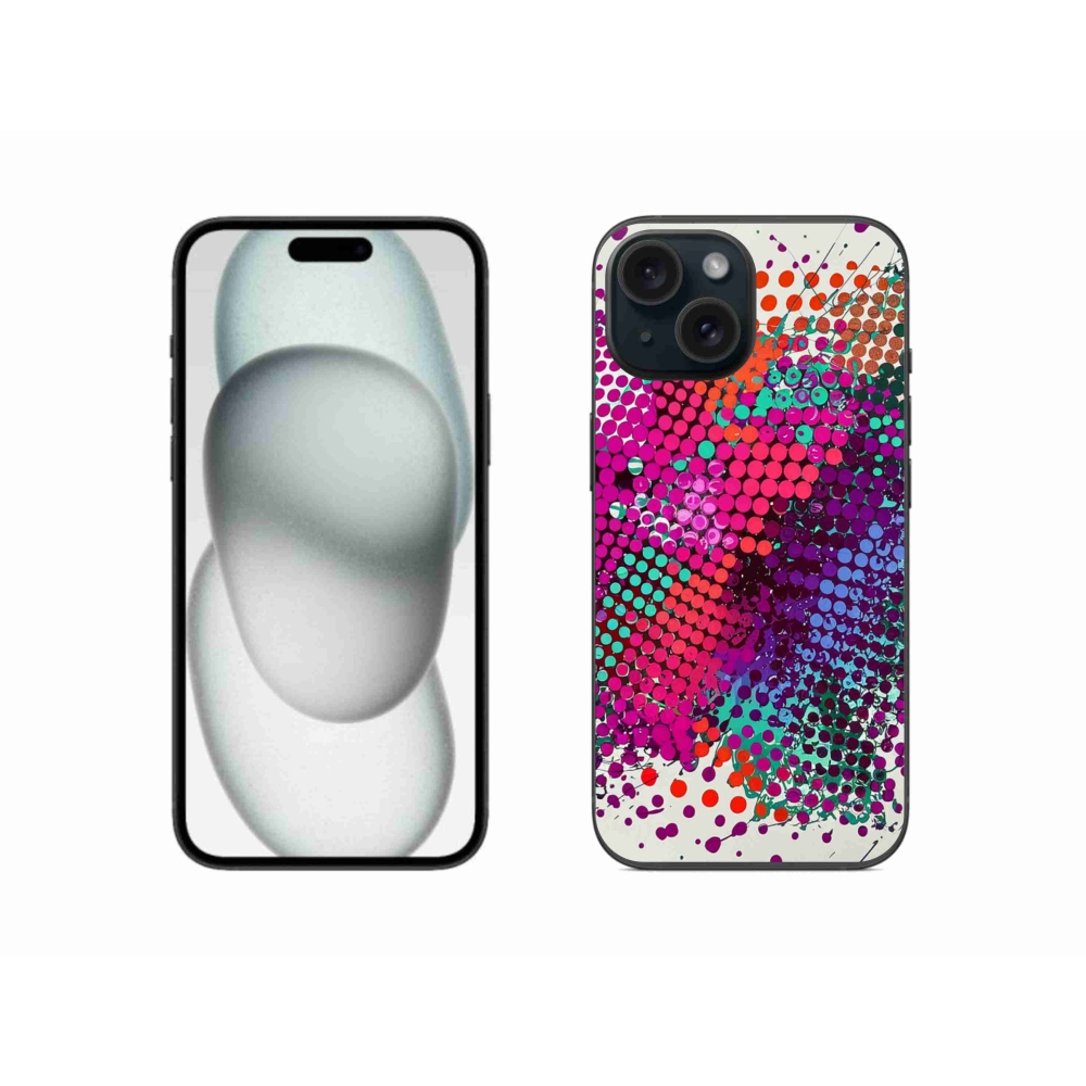 Zselés borítás mmCase iPhone 15 - absztrakt motívum 65